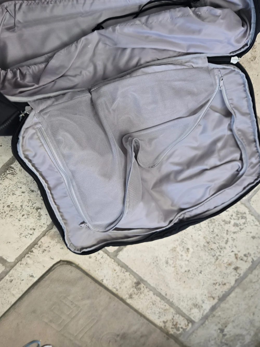 Black Rolling Backpack - Travel Carry-On